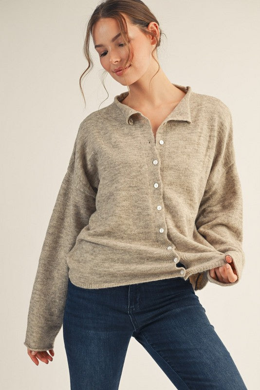 Lightweight Sweater Cardigan