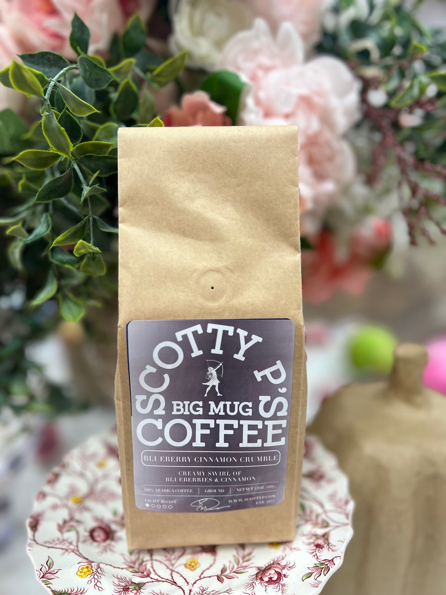 Scotty P’s Coffee Blueberry Cinnamon Crumble