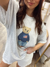 Load image into Gallery viewer, Retro USA Teddy Tee