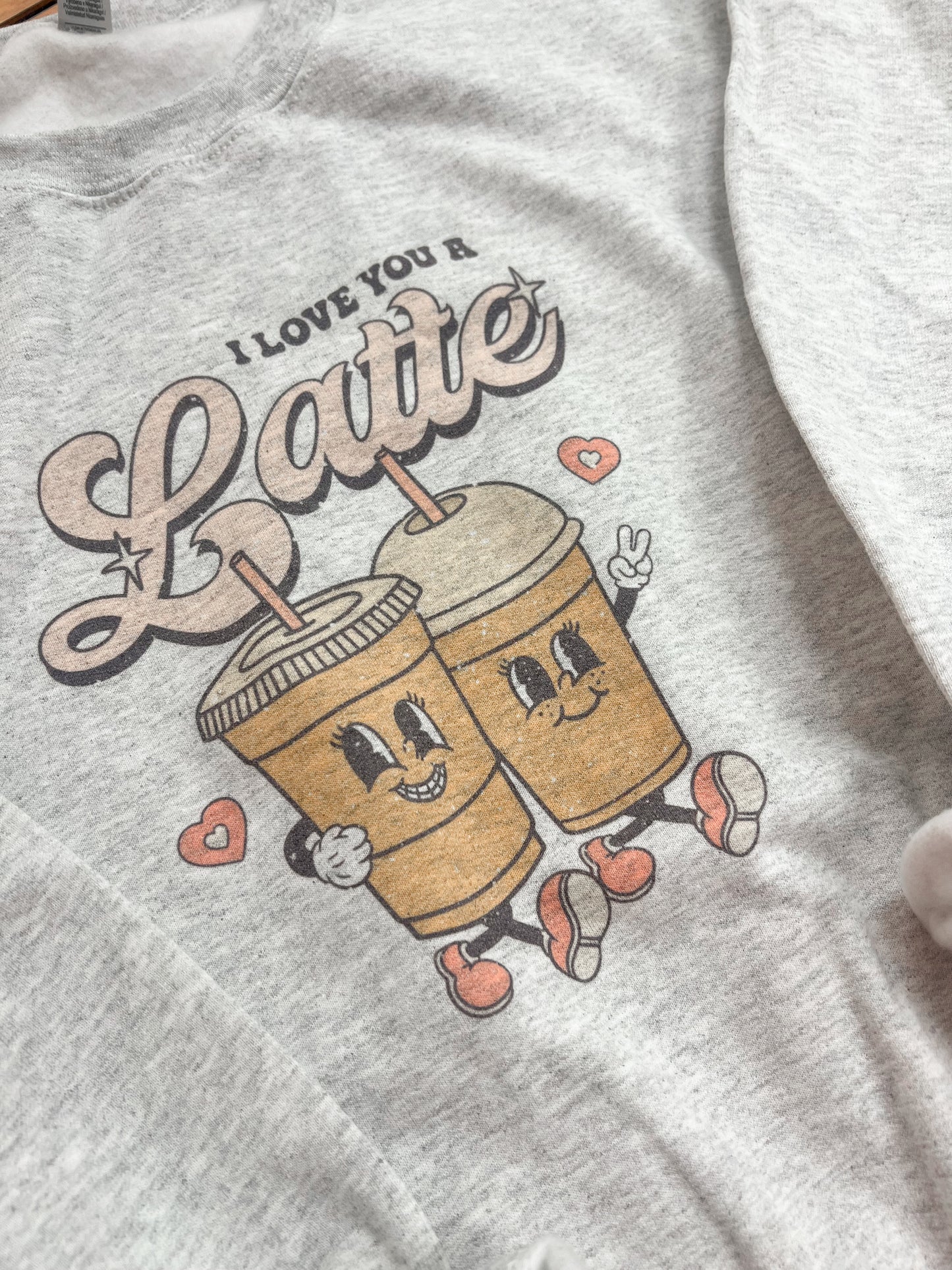 I love you a latte graphic