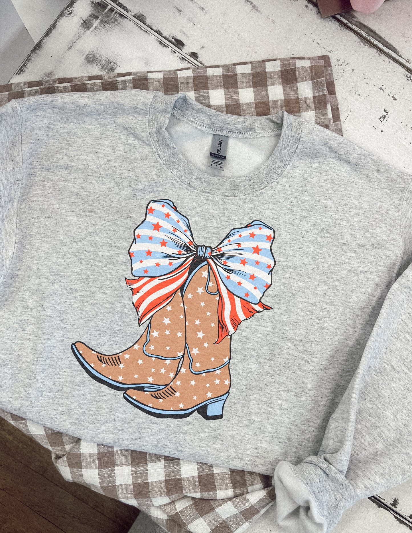 American Boots Graphic