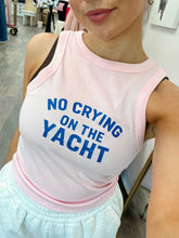 Load image into Gallery viewer, No Crying On The Yacht Tank
