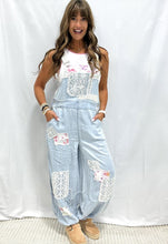 Load image into Gallery viewer, Vintage Patch Overalls
