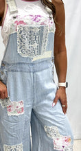 Load image into Gallery viewer, Vintage Patch Overalls
