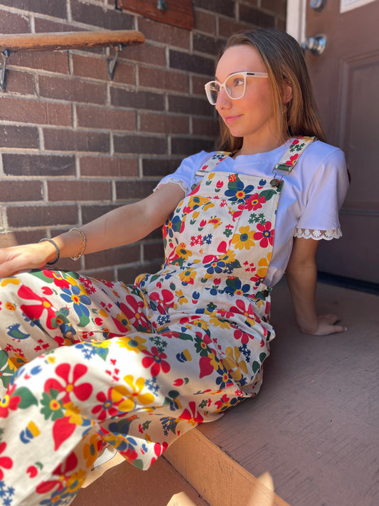 Retro Summer Overalls