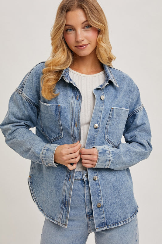 Medium Wash Denim Jacket