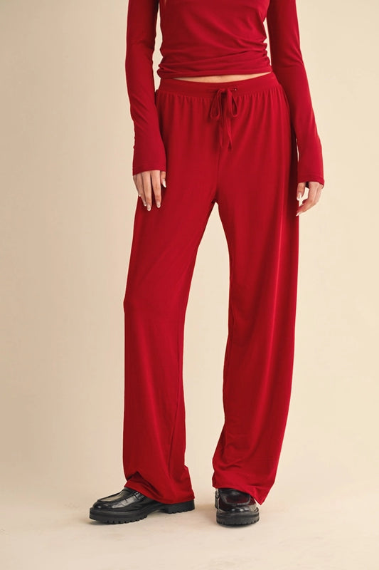 Soft Knit Cherry Lounge Pants