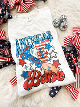 Load image into Gallery viewer, American Babe Graphic
