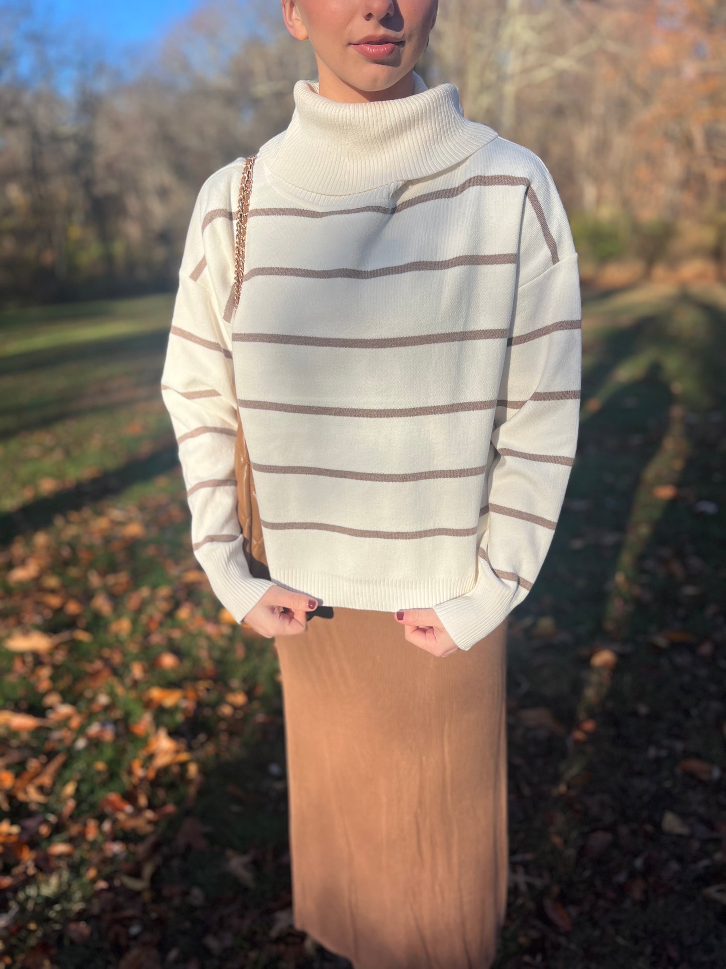 French Press Cowlneck Sweater