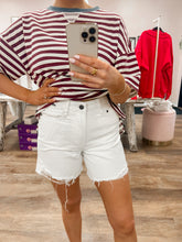 Load image into Gallery viewer, Judy Blue Fresh White Shorts
