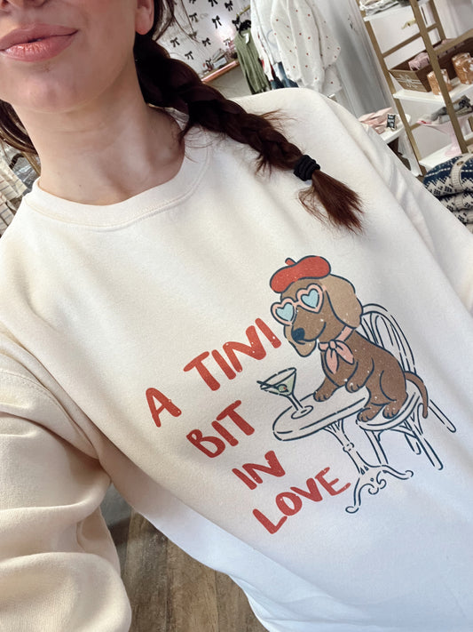 Tini Bit In Love Sweatshirt