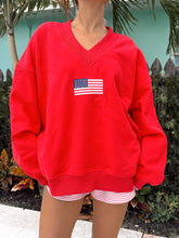 Load image into Gallery viewer, The Americana Varsity V-Neck
