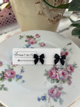 Load image into Gallery viewer, Clay Bow Earrings
