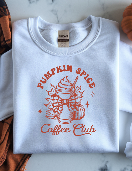 Pumpkin Spice Coffee Club Graphic