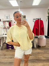 Load image into Gallery viewer, Lemon Cream Top
