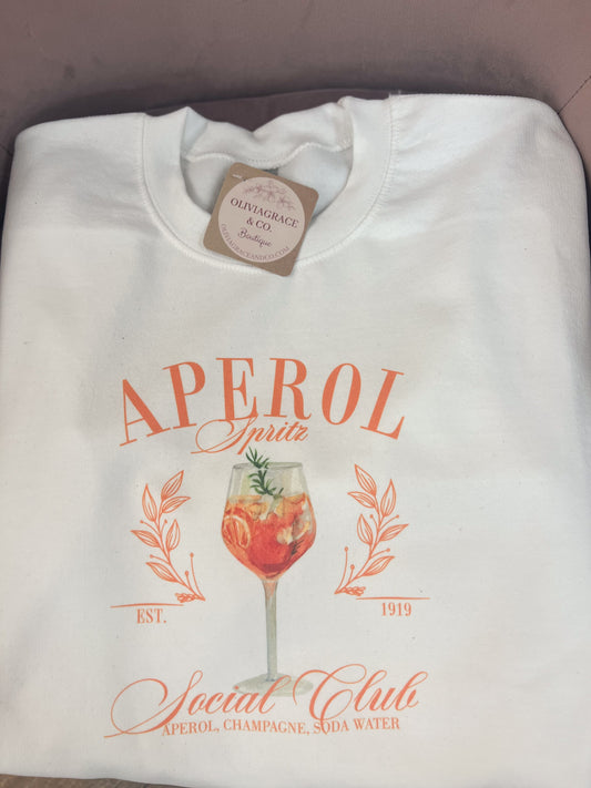 Aperol Spritz Crewneck