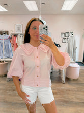 Load image into Gallery viewer, Blush Manor Puff Sleeve Top
