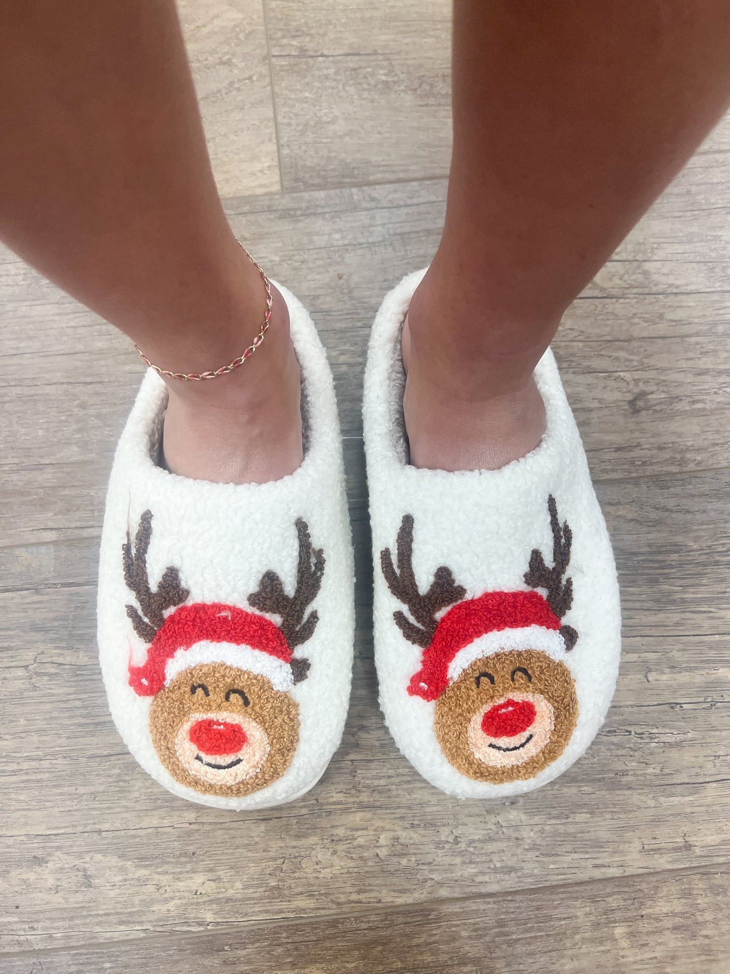 Reindeer Slippers