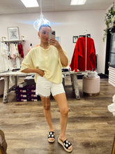 Load image into Gallery viewer, Lemon Cream Top
