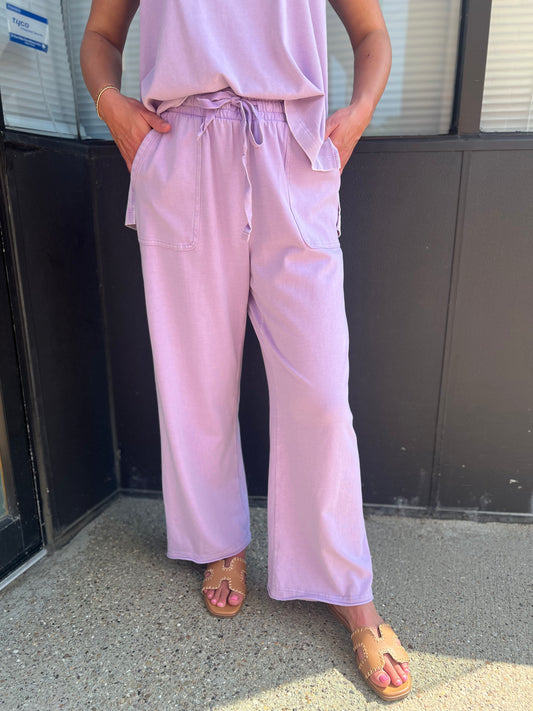 Lavender lounge pants