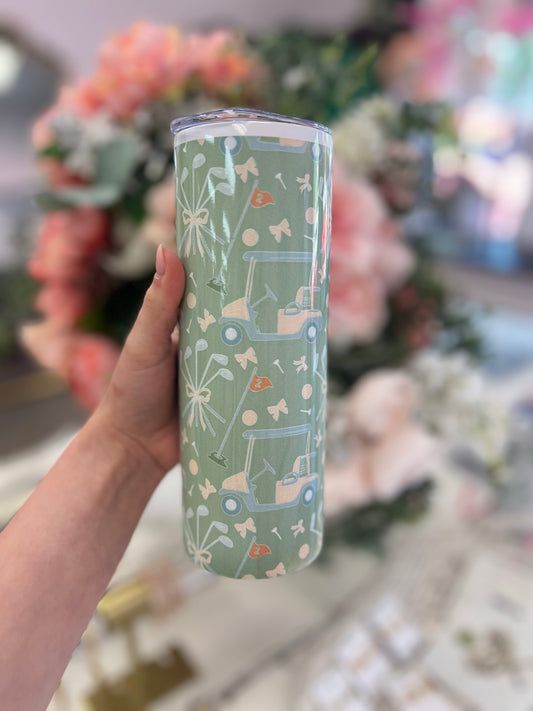 Golf Cart Tumbler Cup