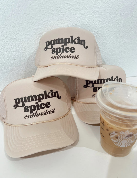 Pumpkin Spice Trucker Hat