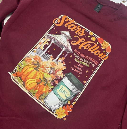 Stars Hollow Maroon Graphic PREORDER!!- 2-3 WEEKS