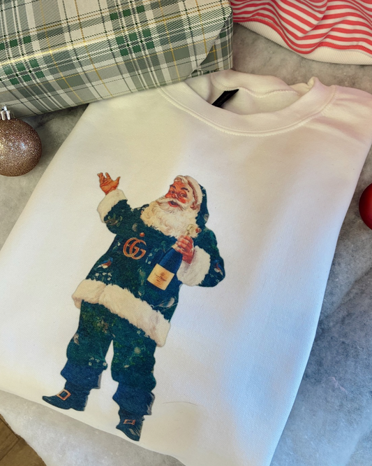 Boujee Santa Graphic