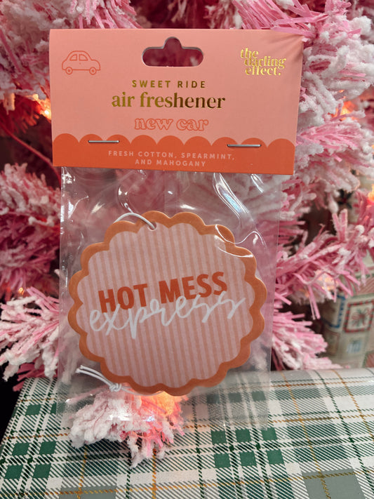 Hot Mess Express Car Air Freshner