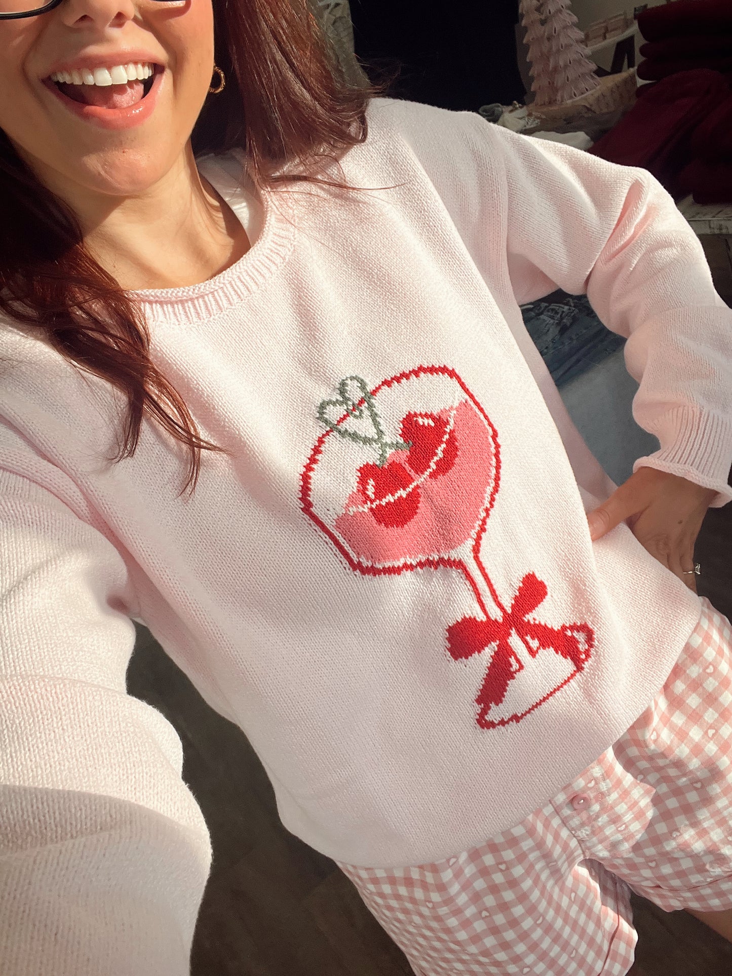 Sweetheart Spritz Sweater