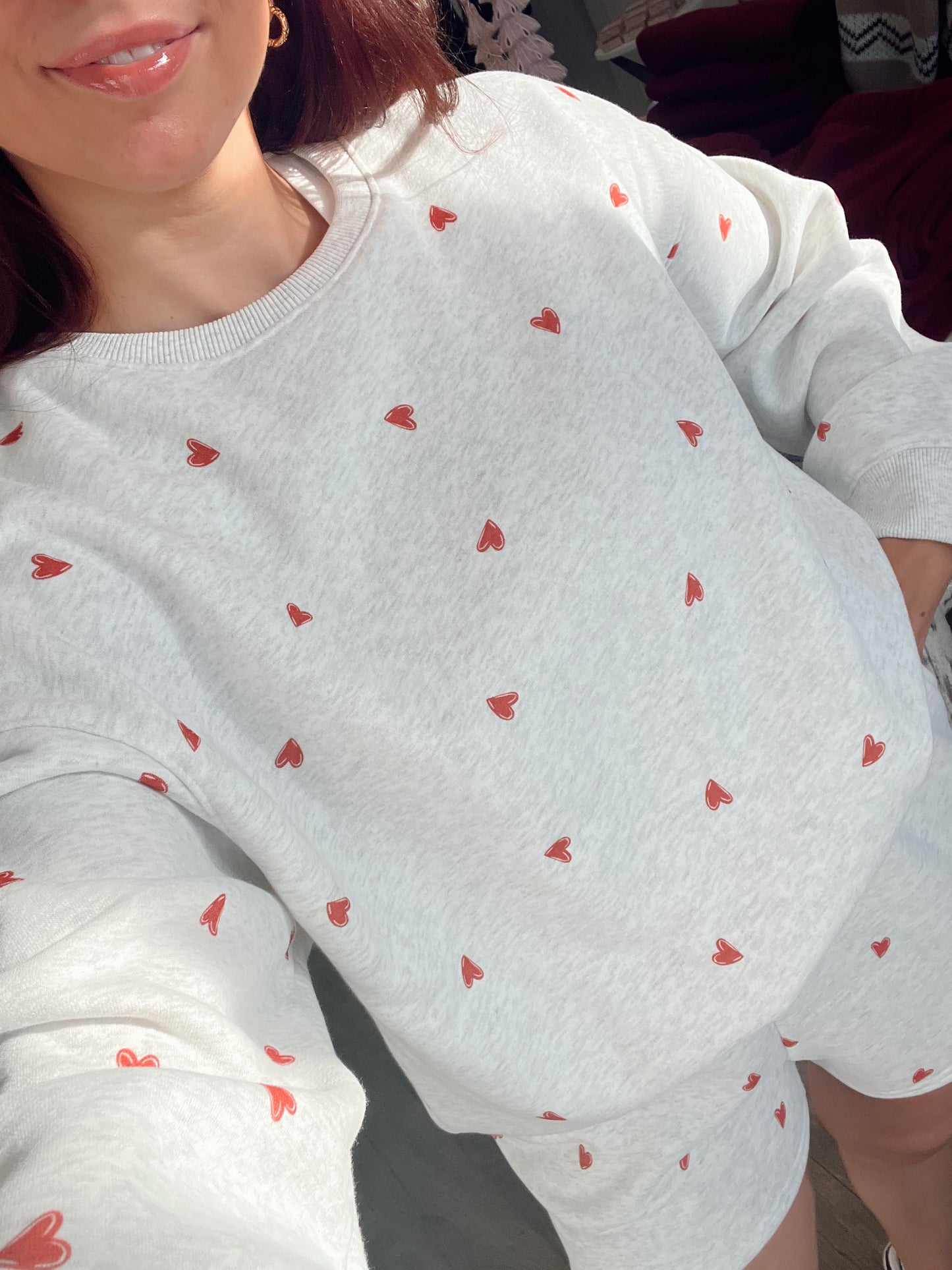 Hearts Full Sweatshirt