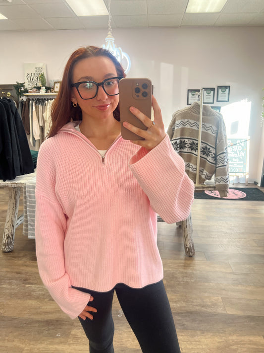 Love Story Quarter Zip