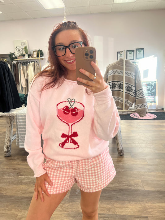 Sweetheart Spritz Sweater