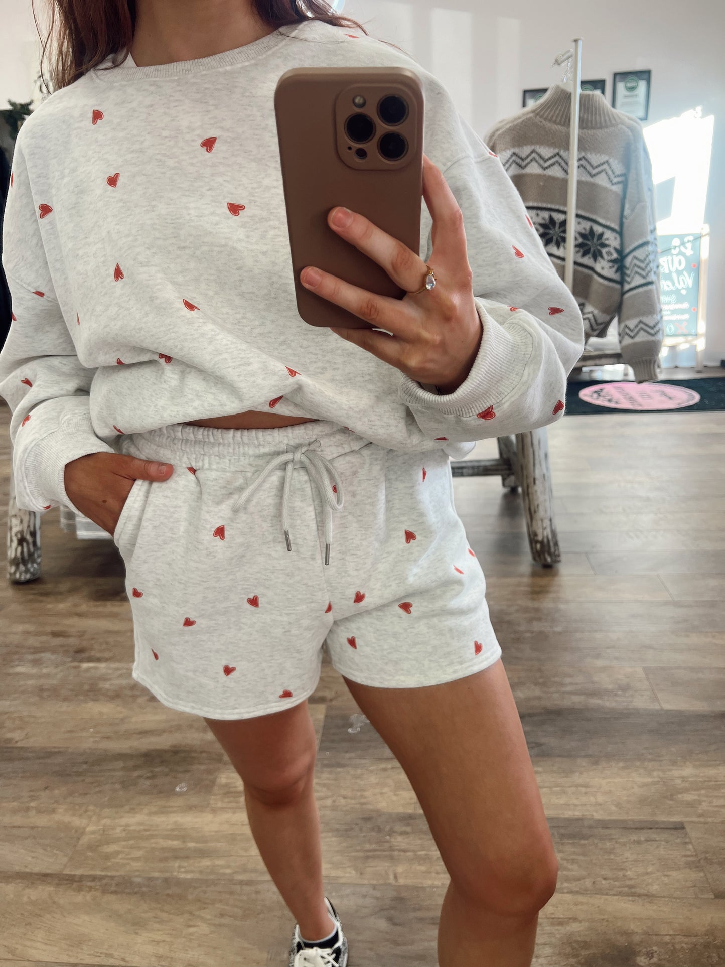 Hearts Full Lounge Shorts