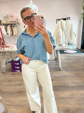 Load image into Gallery viewer, Cream Polka Dot Pants

