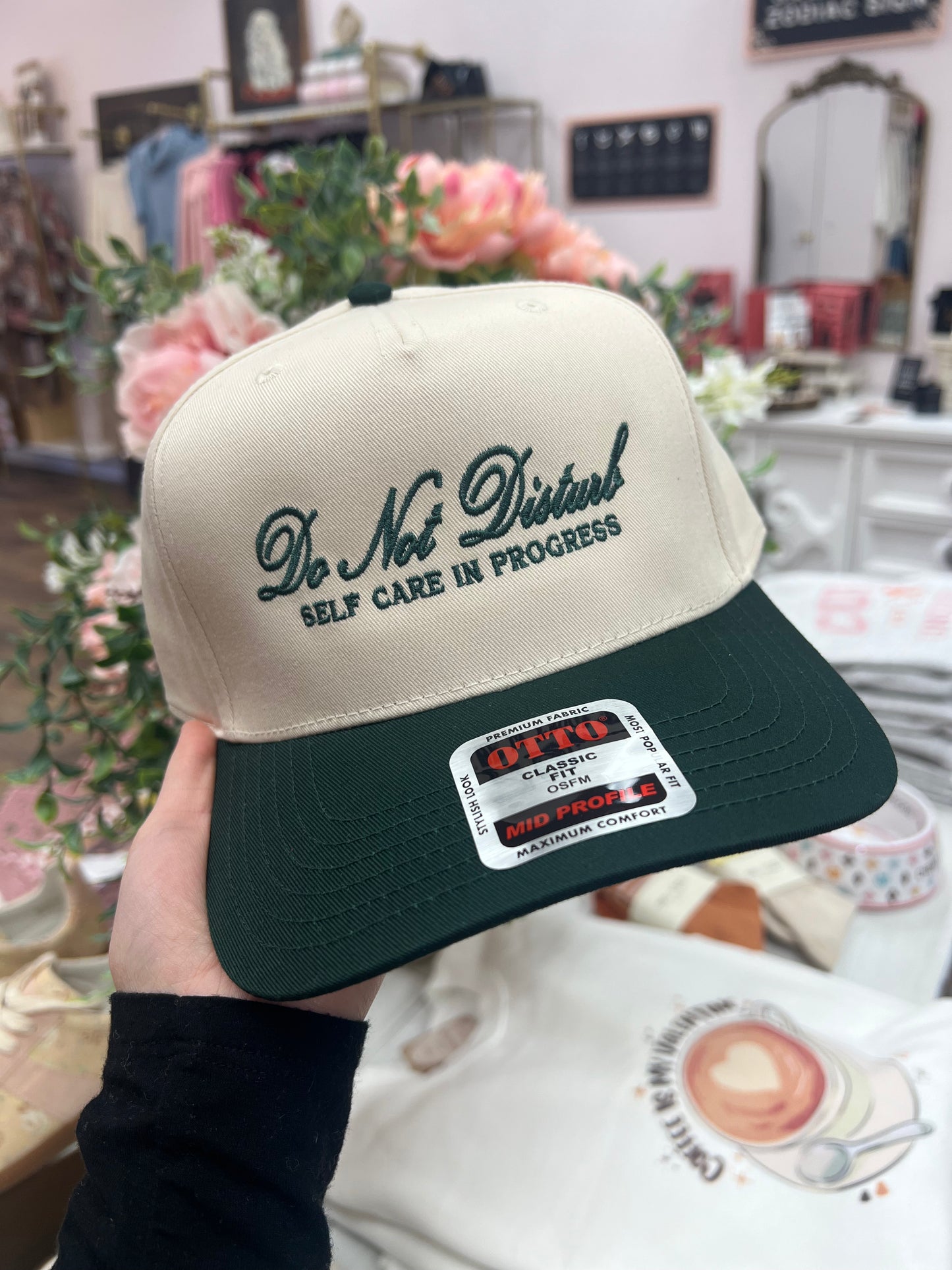 Do not disturb trucker hat