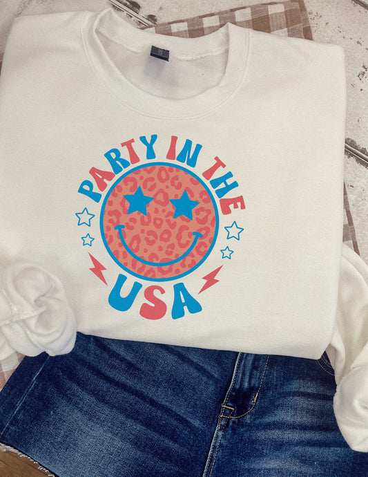 Smiley USA Graphic