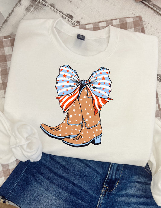 American Boots Graphic