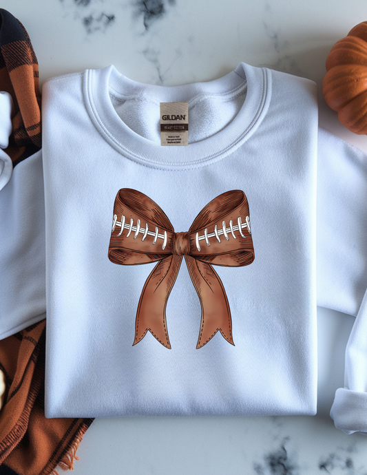Football Bow Graphic