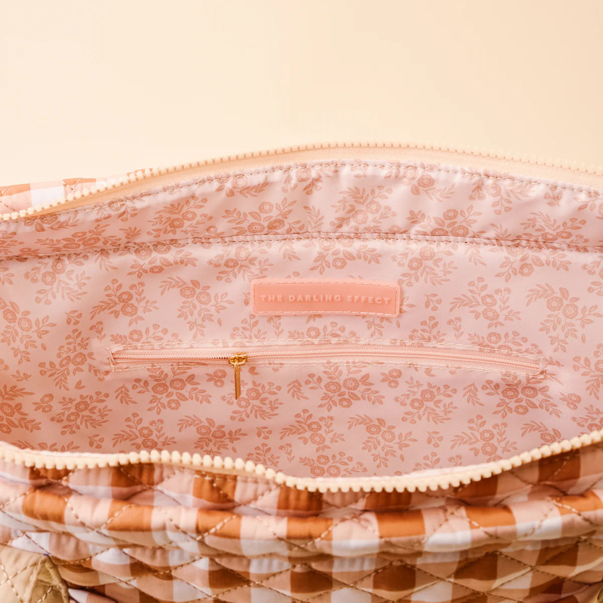 Maple Gingham The Everyday Quilted Tote Bag