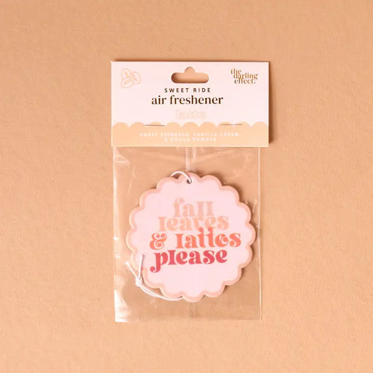 Fall leaves & Lattes Please Air Freshener