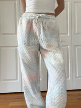 Load image into Gallery viewer, Shades of Blue Quilted Pastel Joggers
