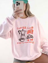 Load image into Gallery viewer, Coffee Club Graphic Shirt
