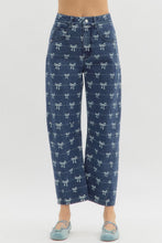 Load image into Gallery viewer, Bow Denim Pants
