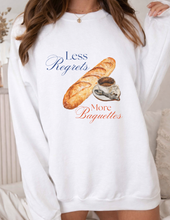 Load image into Gallery viewer, Less Regrets, More Baguettes Graphic Shirt
